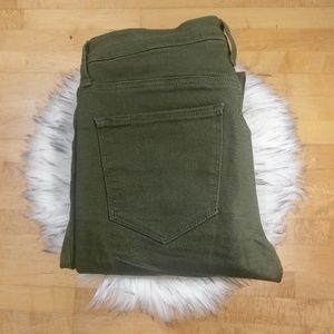 GAP | Olive Green | Easy Leggings Jeans | 6 Tall